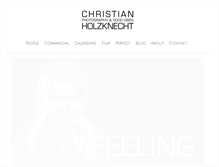 Tablet Screenshot of christianholzknecht.com